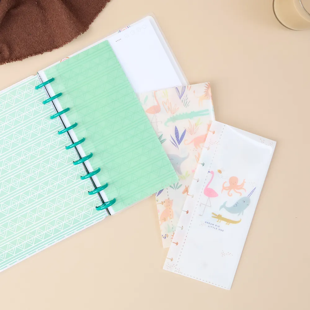 Happy Planner Hello Little One pochettes bébé x3 pastel