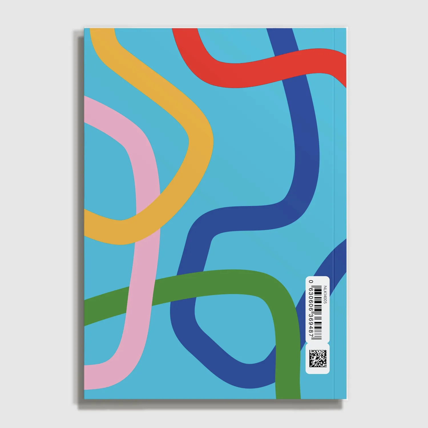 Nolki Midnight carnet de notes ligné B6 144 pages numérotées