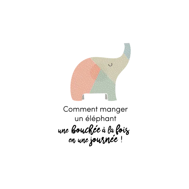 Les Belles Combines Manger un éléphant fiche autonomie à imprimer