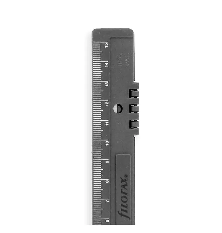 Filofax Personal perforateur règle plastique