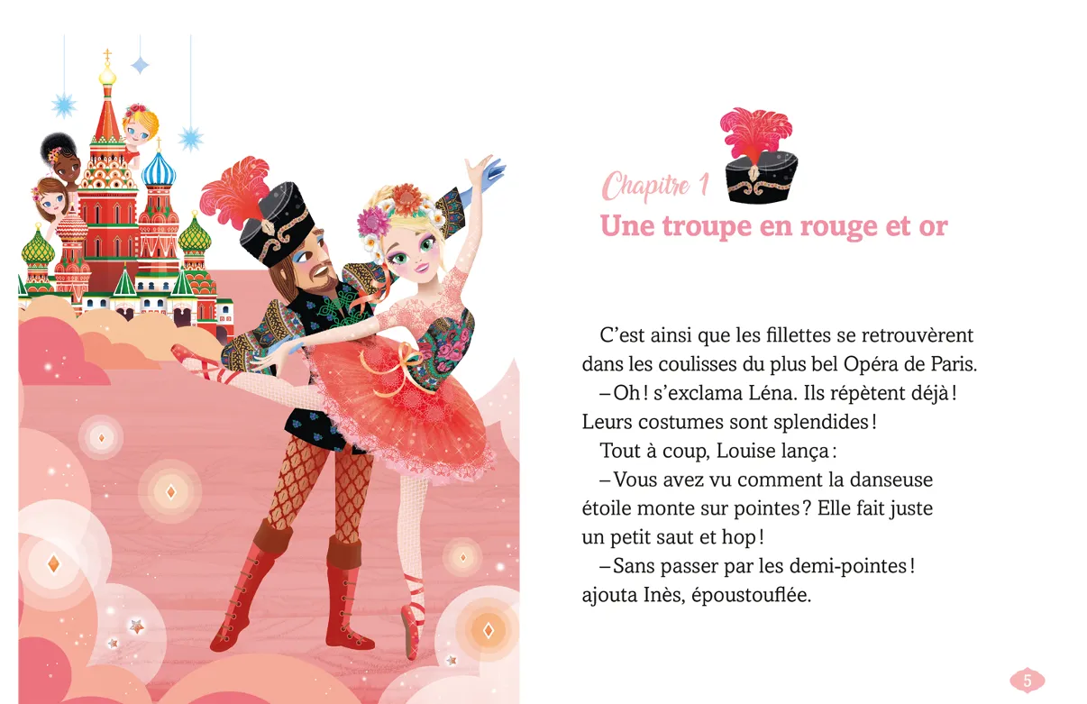 Frigobloc Une Deux Trois Danseuses Tome 6 roman Opéra