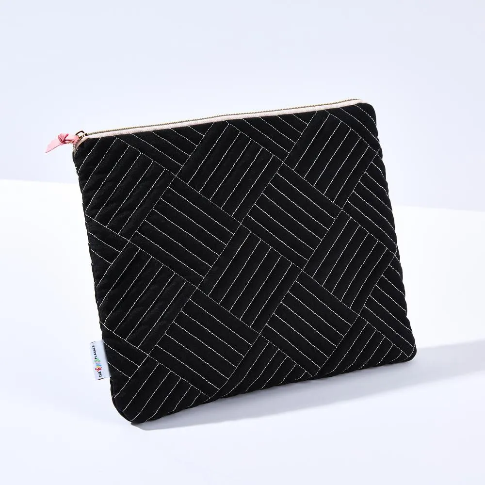 Happy Planner Homebody housse agenda zippée noire + stickers