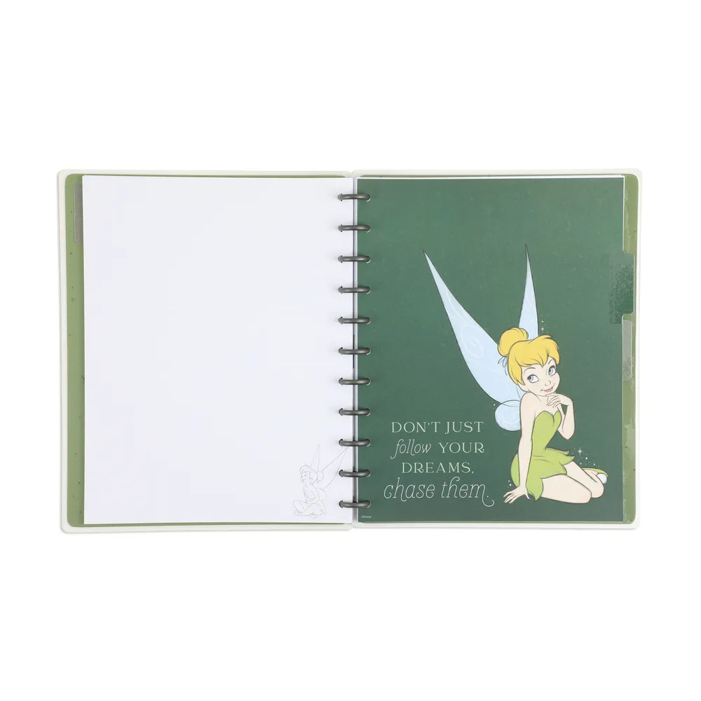 Happy Planner Disney Tinker Bell Big carnet pointillés 60 feuilles