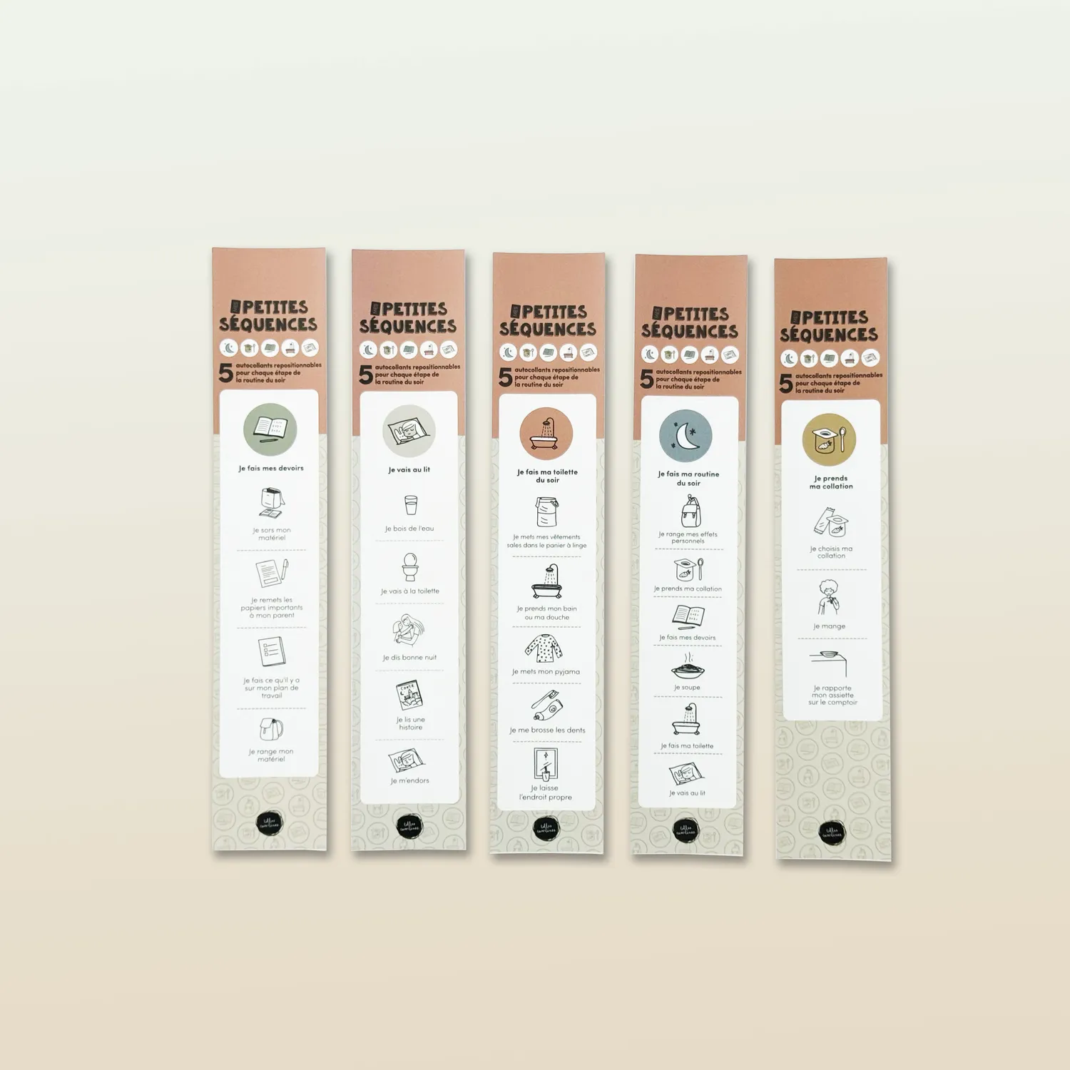 Les Belles Combines Coffret tâches ménagères tableau magnétique famille