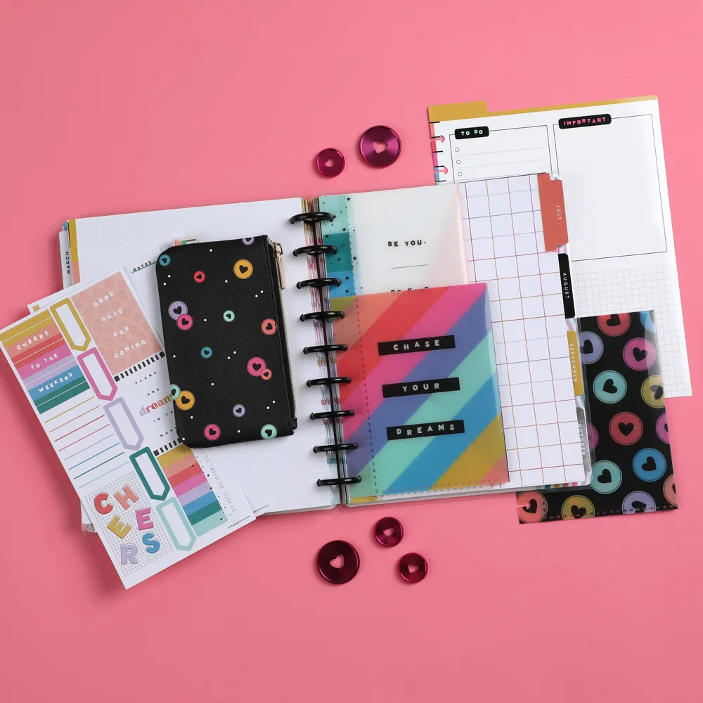 Happy Planner Happy Brights Classic compagnon accessoires pochette