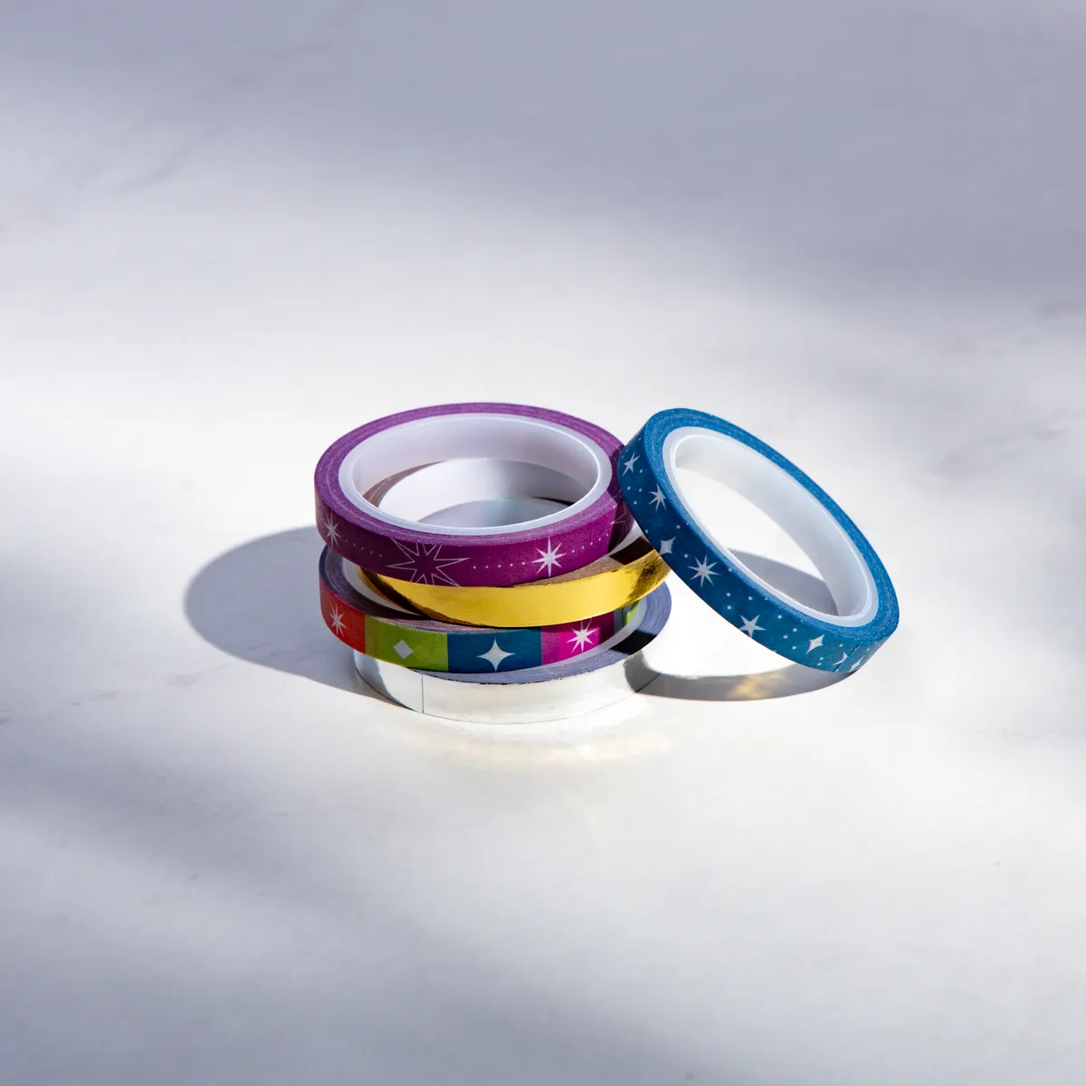 Happy Planner Holiday washi tape 5 rouleaux fêtes doré