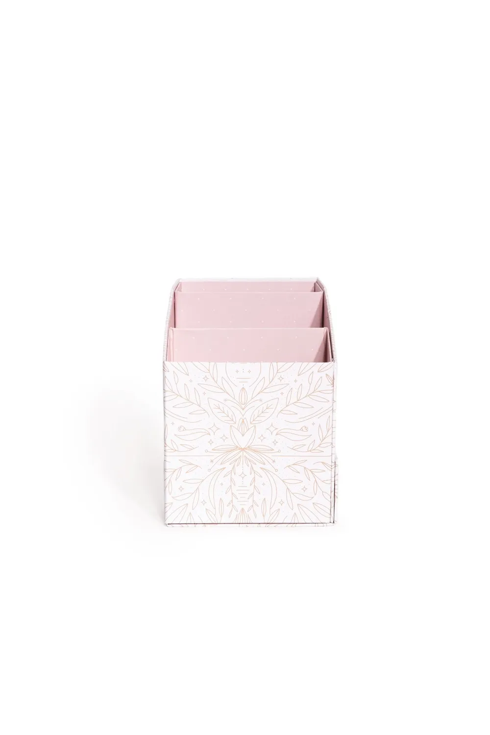 Happy Planner Neutral Florals boite rangement 21 livres