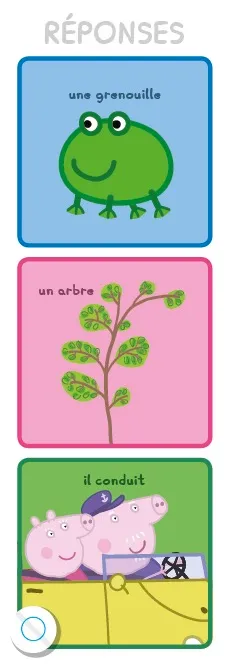 Frigobloc Incollables éventail éducatif Peppa Pig TPS-PS 120