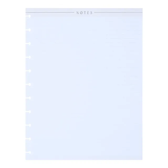 Happy Planner Neutral Chic Big recharge 40 feuilles lignée