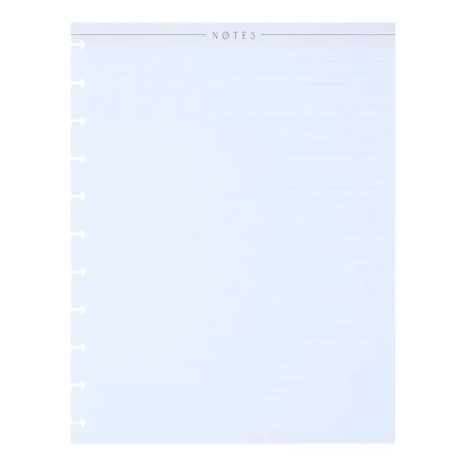 Happy Planner Neutral Chic Big recharge 40 feuilles lignée