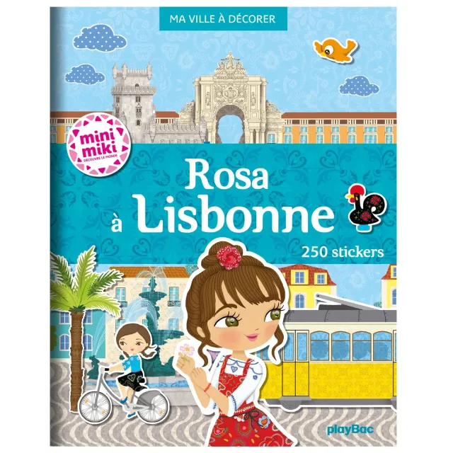 Minimiki Ma ville à décorer Rosa à Lisbonne stickers