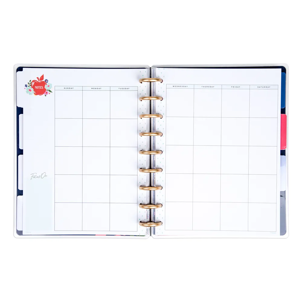 Happy Planner Disney Blanche-Neige agenda disques vertical non daté