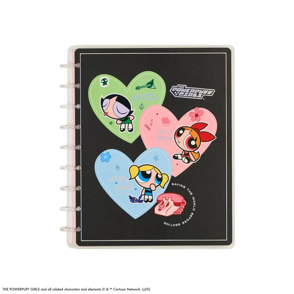 Happy Planner Classic Powerpuff Girls carnet pointillé 60 feuilles