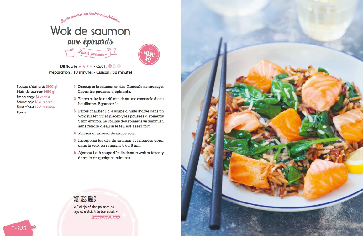 Frigobloc Marmiton Note+book livre recettes planificateur