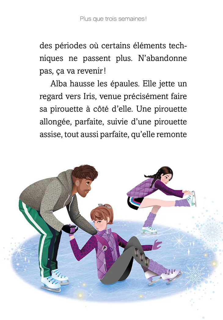 Frigobloc Passion Patinage Tome 2 roman patinage dès 9 ans