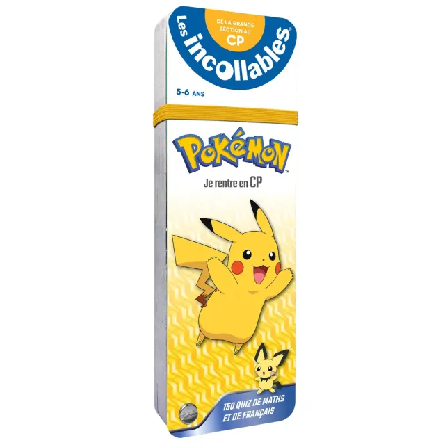 Frigobloc Incollables Pokémon CP éventail quiz 5-6 ans