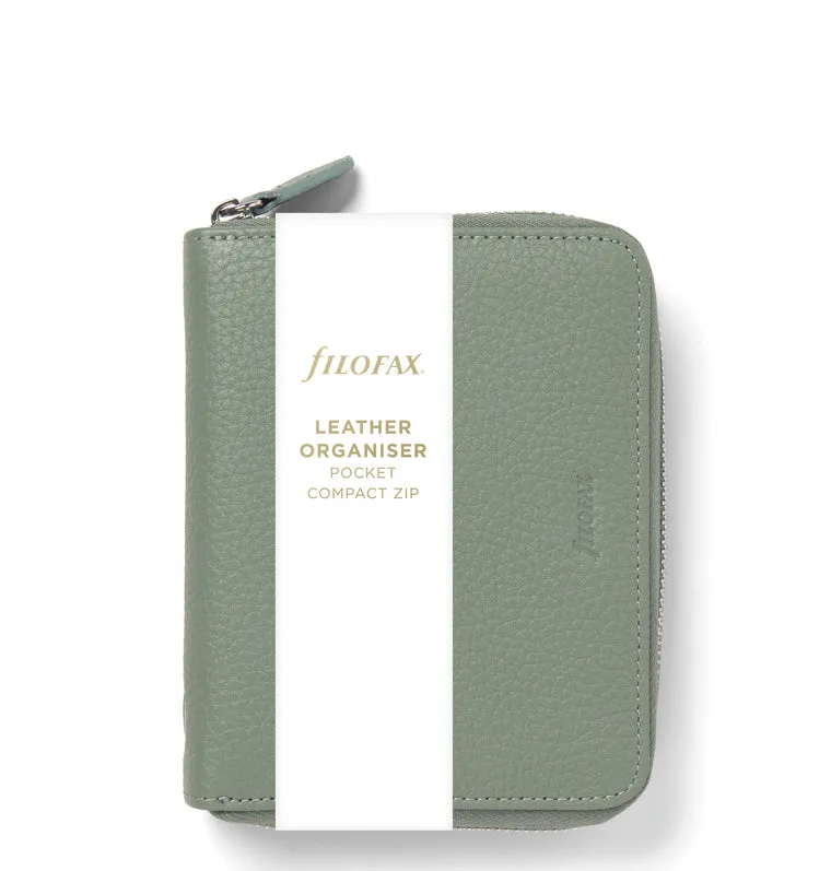Filofax Norfolk organiseur Pocket Zip Noir cuir RFID