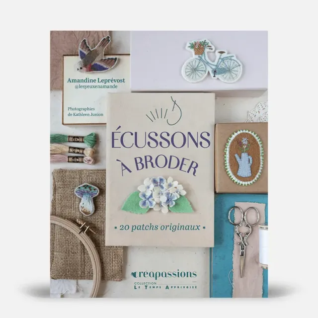 My365 Écussons à broder livre broderie