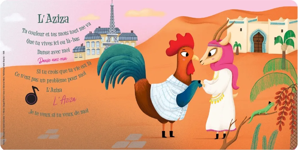 Mon premier Balavoine livre musical bébé 5 chansons
