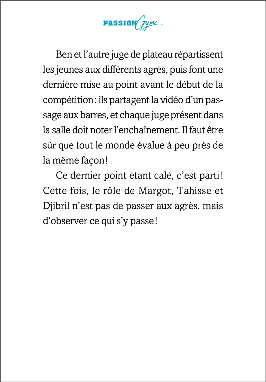 Frigobloc Passion Gym Tome 8 roman Quelle note pour Jade