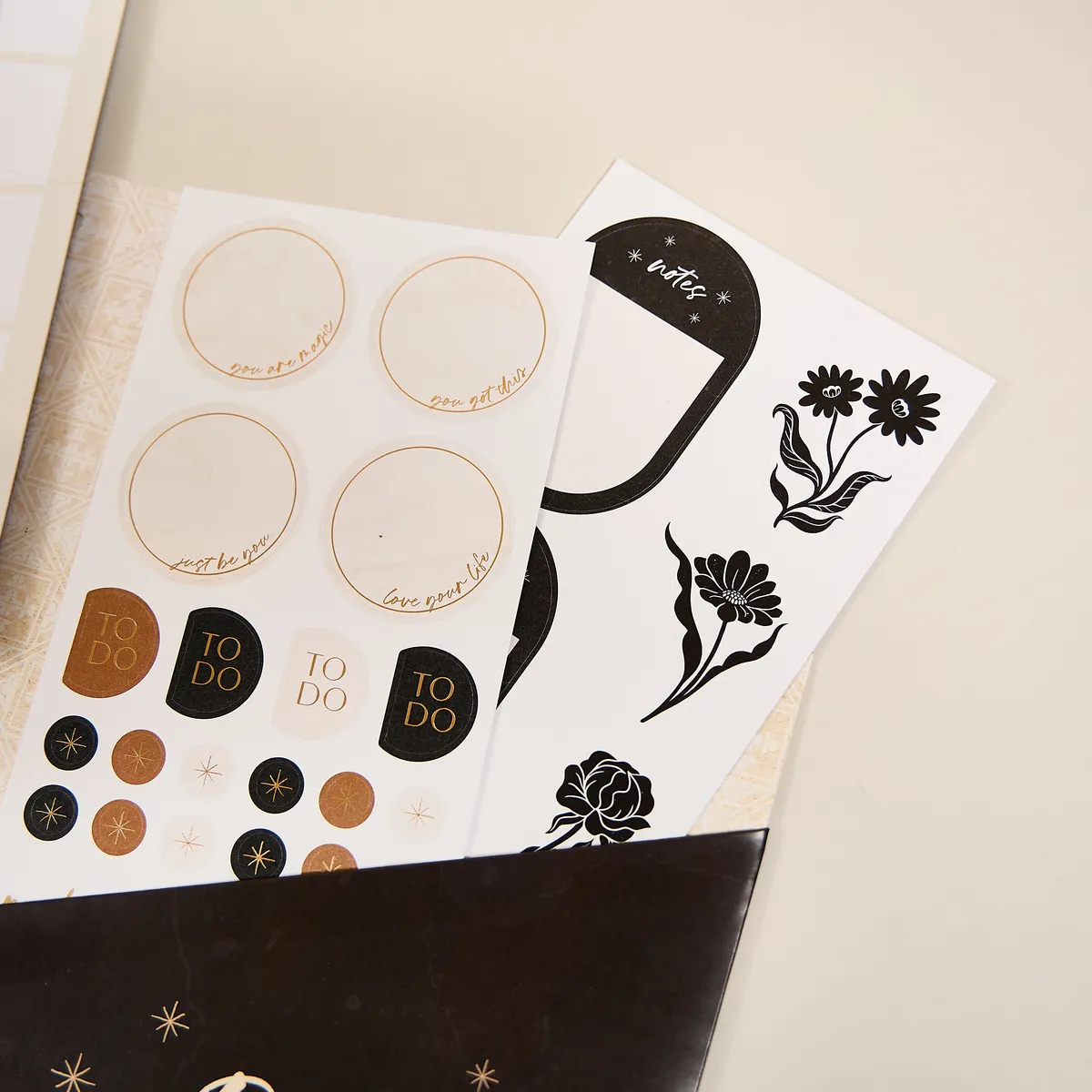 Happy Planner Modern Craft Big kit accessoires beige