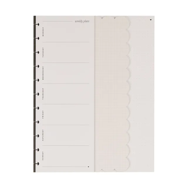 Happy Planner Love L+S recharge papier Big 40 feuilles