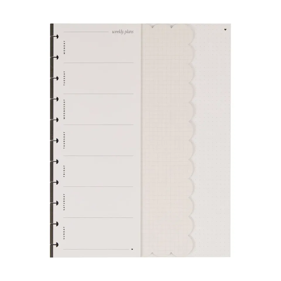 Happy Planner Love L+S recharge papier Big 40 feuilles