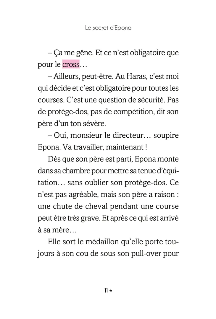 Frigobloc Galop des Etoiles Mauvaise chute Tome 3 roman dès 8 ans