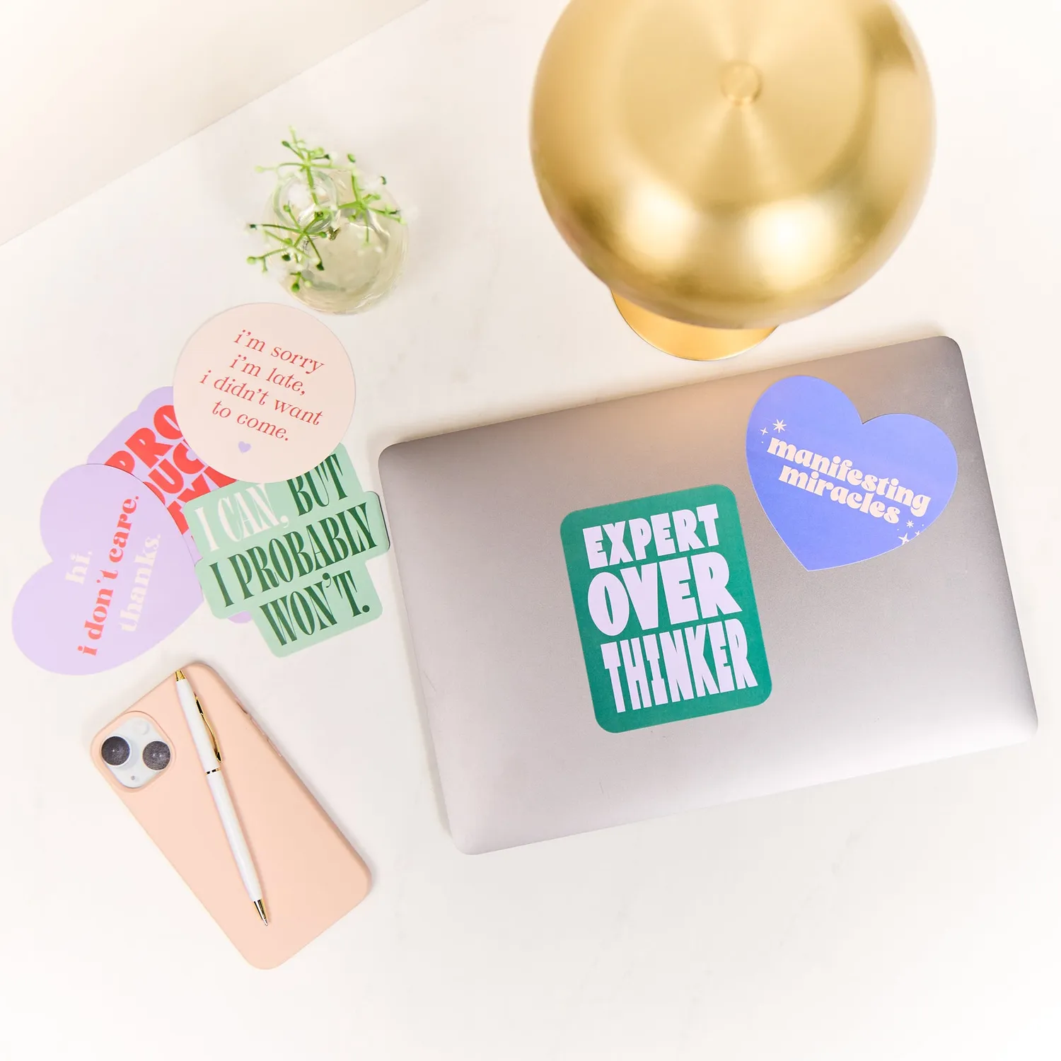 Happy Planner Current Mood stickers vinyle 6 humeur