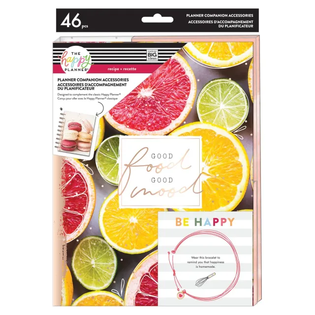 Happy Planner Recipes compagnon planner classique 46 pièces