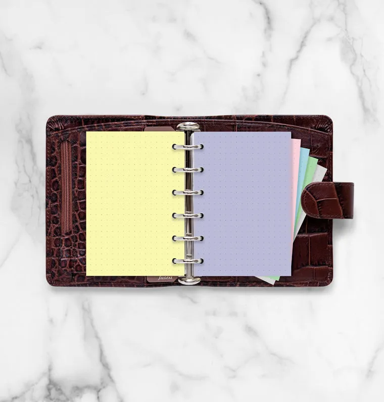 Filofax Pastels recharge pointillee Pocket pastel