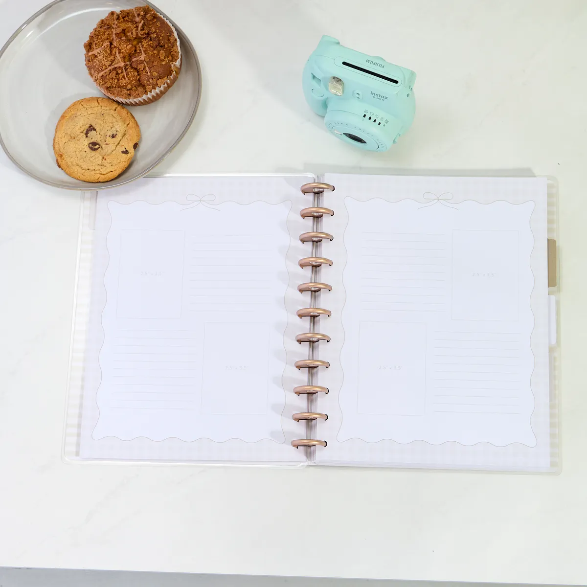 Happy Planner Pure Joy Baby journal photo Big 80 feuilles bébé