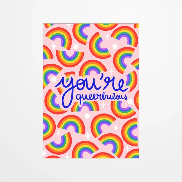 My365 Coquiette You’re queerbulous carte postale