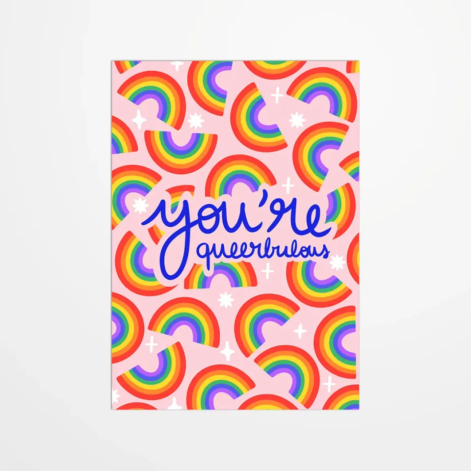 My365 Coquiette You’re queerbulous carte postale