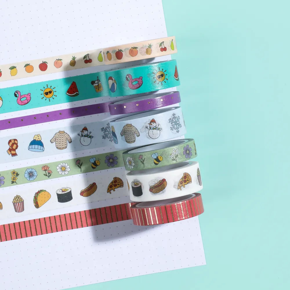 Happy Planner All the Things washi tape 7 rouleaux