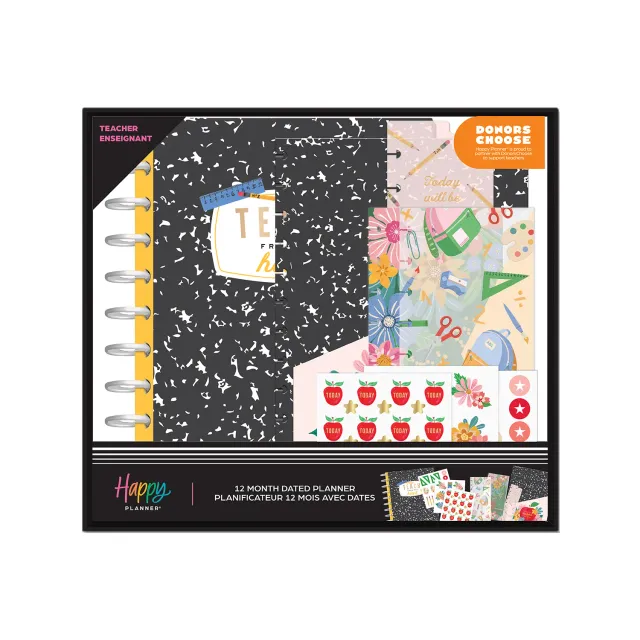 Happy Planner Books Blooms Big agenda maîtresse 2024
