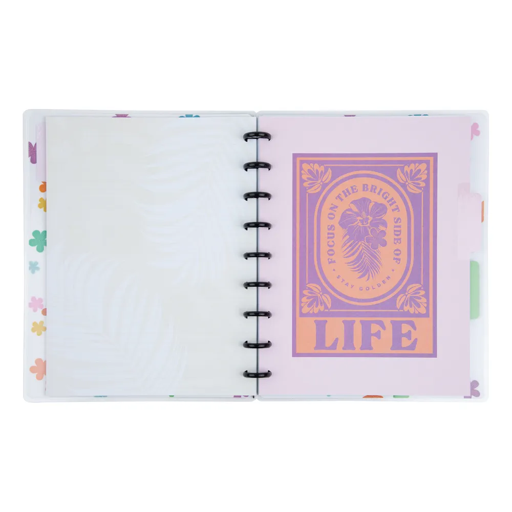 Happy Planner Bold Botanical Classic carnet ligné 60 feuilles