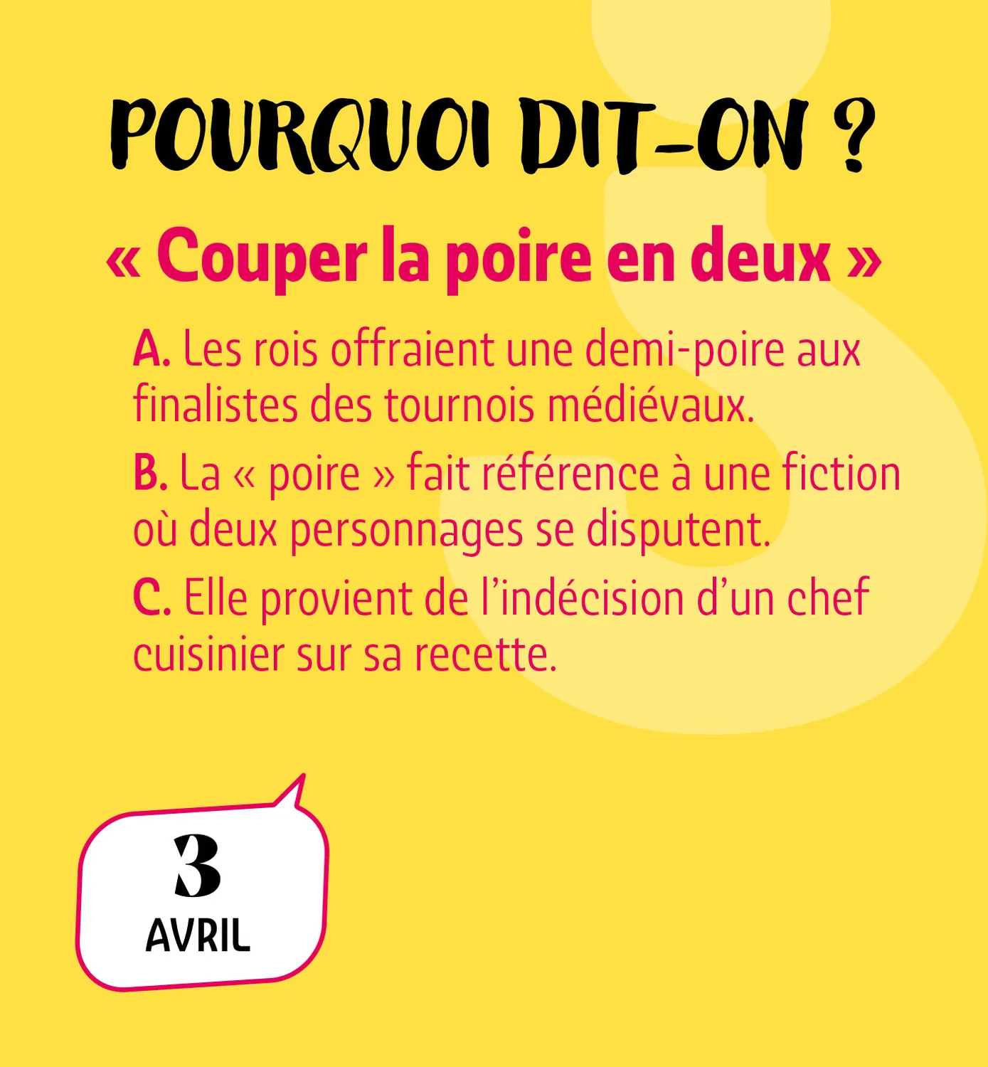 Frigobloc 365 pourquoi dit-on mini calendrier quiz