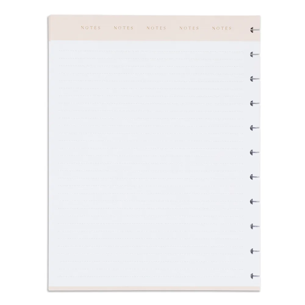 Happy Planner Work + Life Big recharge papier pointillé 60 feuilles