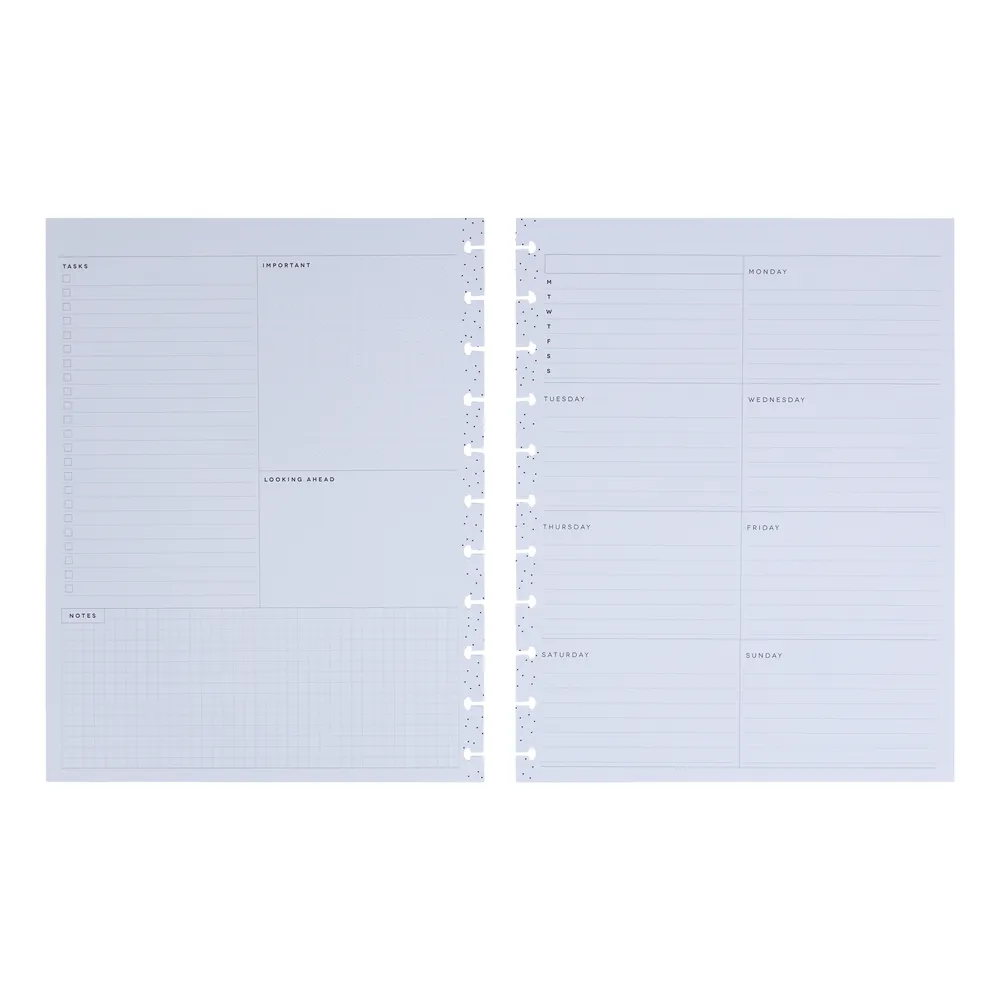 Happy Planner Aesthetique Teacher extension dashboard Big 6 mois 492 pcs