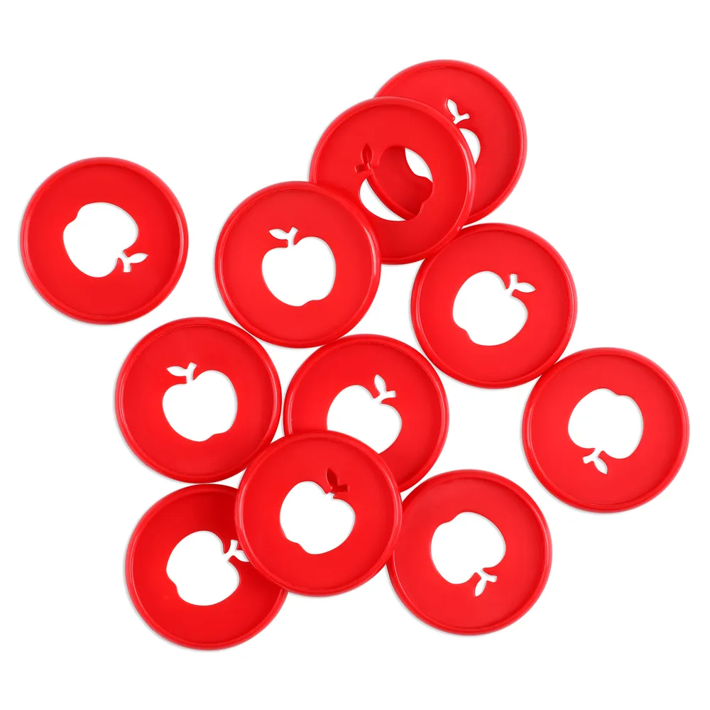 Happy Planner Red Apple disques plastique Medium x11 pomme