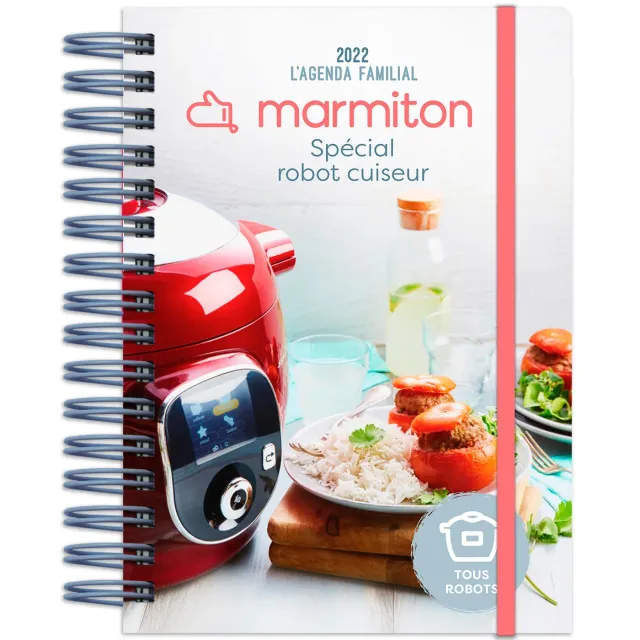 Frigobloc Marmiton Robot-Cuiseur agenda familial 2021-2022