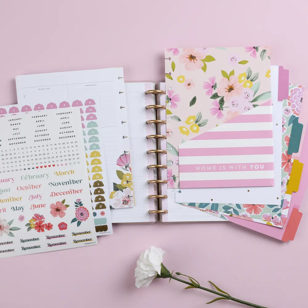 Happy Planner Mom's Fresh Bouquet extension 4 mois Classic