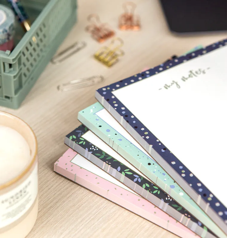 Filofax Indigo My Notes bloc-notes papier épais