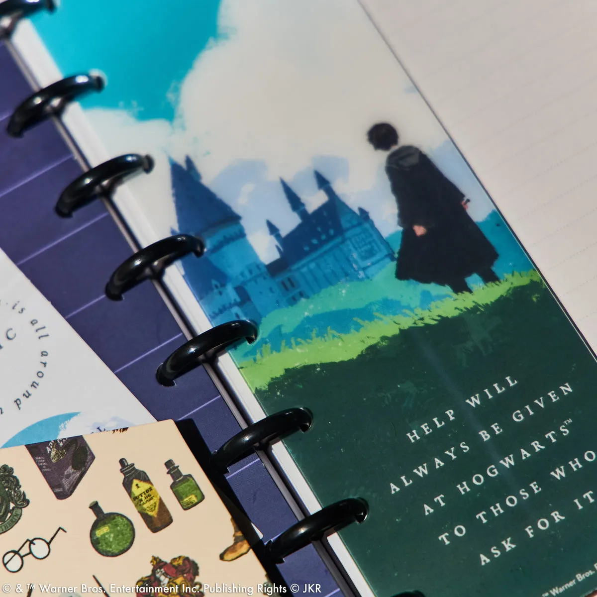 Happy Planner Harry Potter Enchanted Grounds pack accessoires Classic