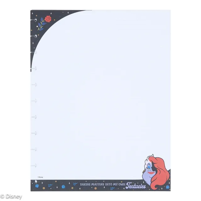 Happy Planner Disney Good vs Evil recharge papier Big 40 feuilles pointillé