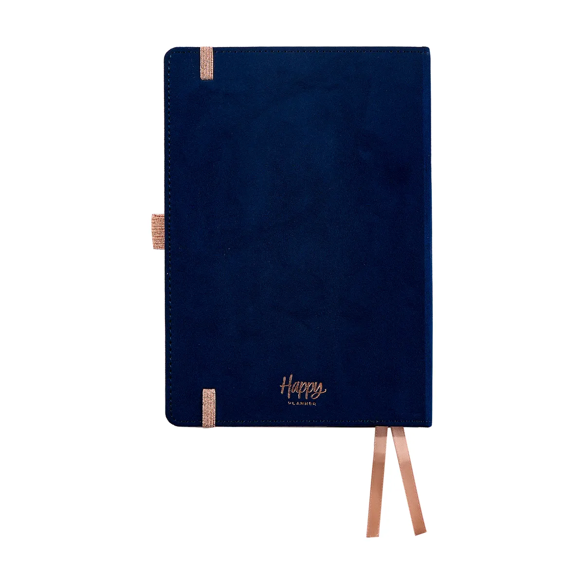 Happy Planner Velvet Stargazer journal pointillé 80 velours bleu