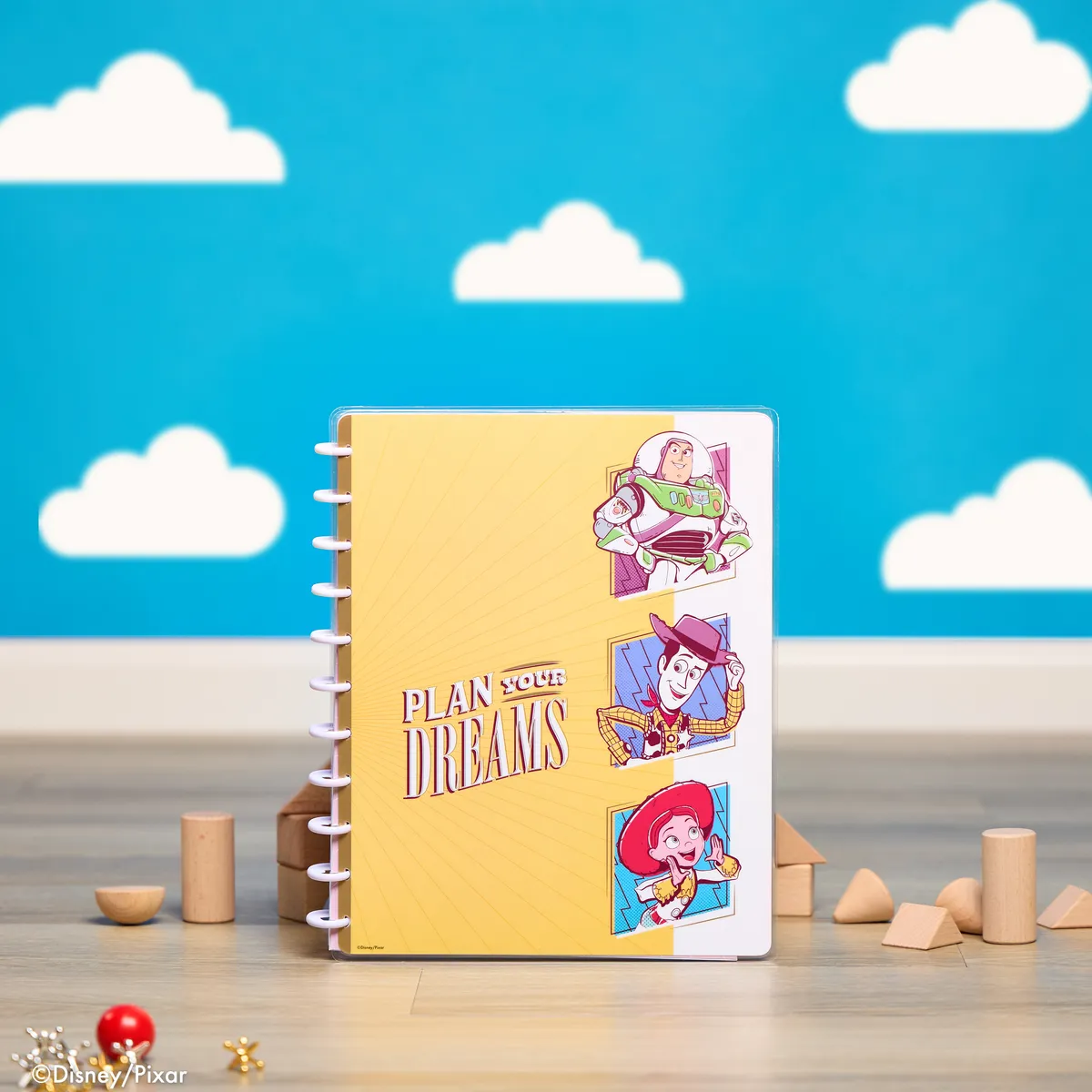 Happy Planner Toy Story 30 ans carnet Big pointillé ligné