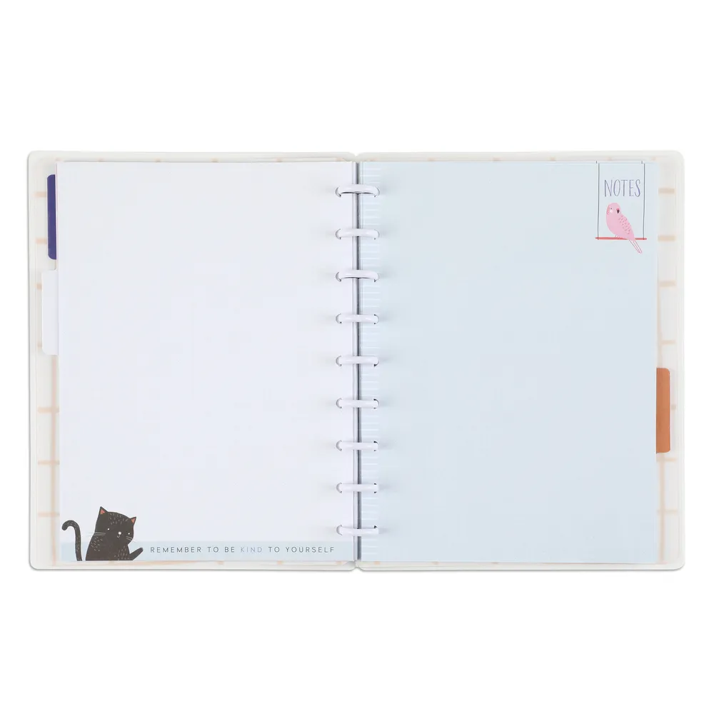 Happy Planner Cozy Pet Critters carnet Classic dot 60