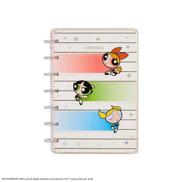 Happy Planner Powerpuff Girls agenda mini horizontal 2026-2027